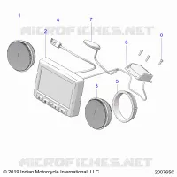 ELEKTRIC, INSTRUMENT CLUSTER