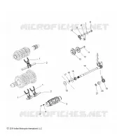 DRIVE TRAIN, VERSCHIEBUNG FORKS, RATCHET AND DRUM