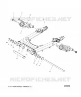 HINTERRADAUFHÃ„NGUNG ASM., SWING ARM AND SHOCKS