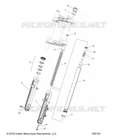 SUSPENSION, FRONT FORKS