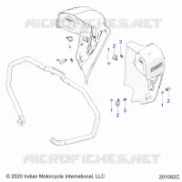 FAIRING, LOWER, MOUNTING