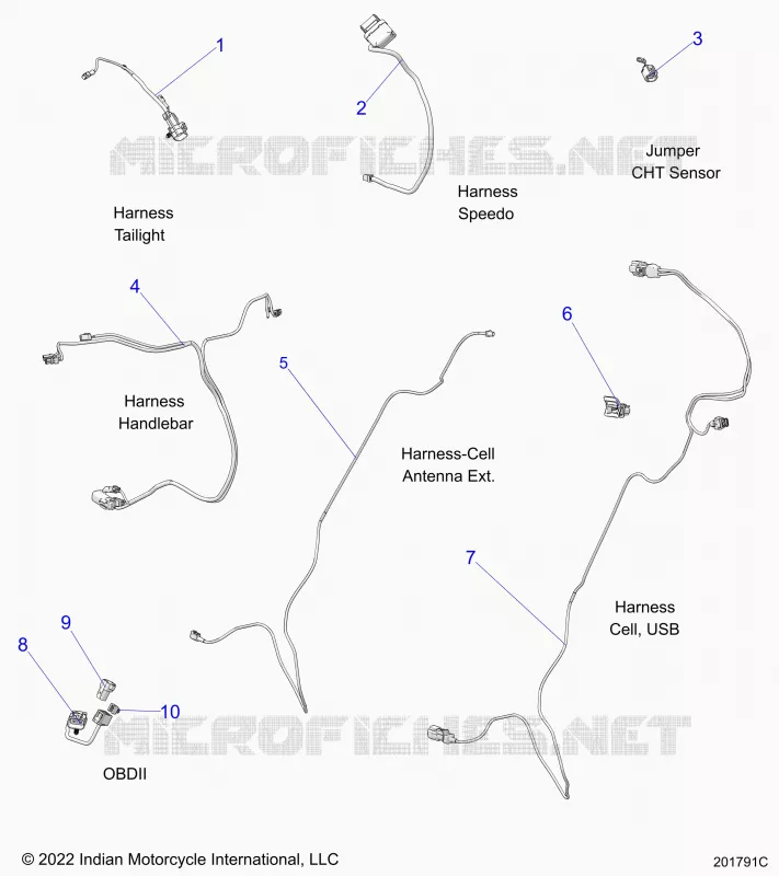 ELEKTRIC, HARNESS/JUMPERS