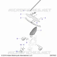 ELEKTRIC, REAR TURN SIGNAL, AND TAILLIGHTS