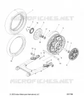 HINTERRAD, WHITE WALL, BOBBER TWENTY