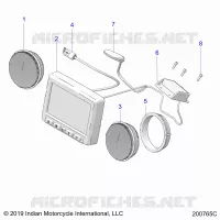 ELEKTRIC, INSTRUMENT CLUSTER