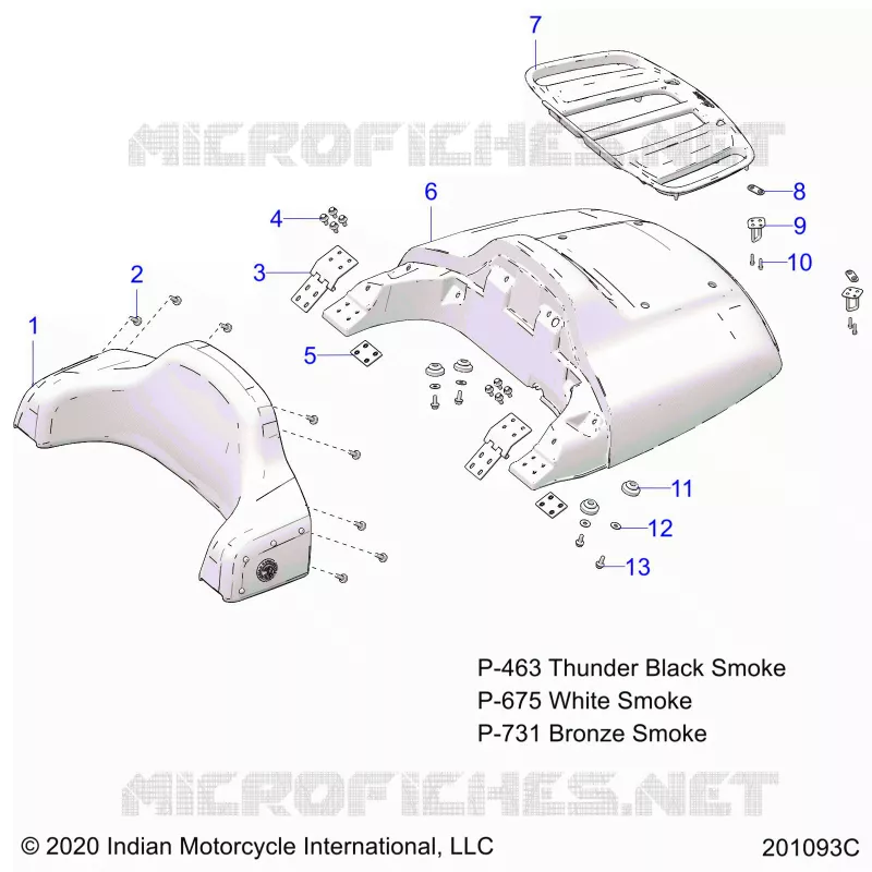 KOFFERRAUM LID AND BACKREST ASM.