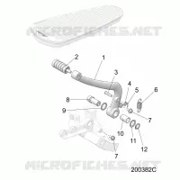 BREMSES, BREMSE PEDAL