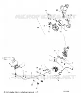 HINTERBREMSE ASM., W/ABS