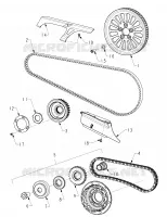 ANTRIEB, BELTS, KETTENS AND SPROCKETS