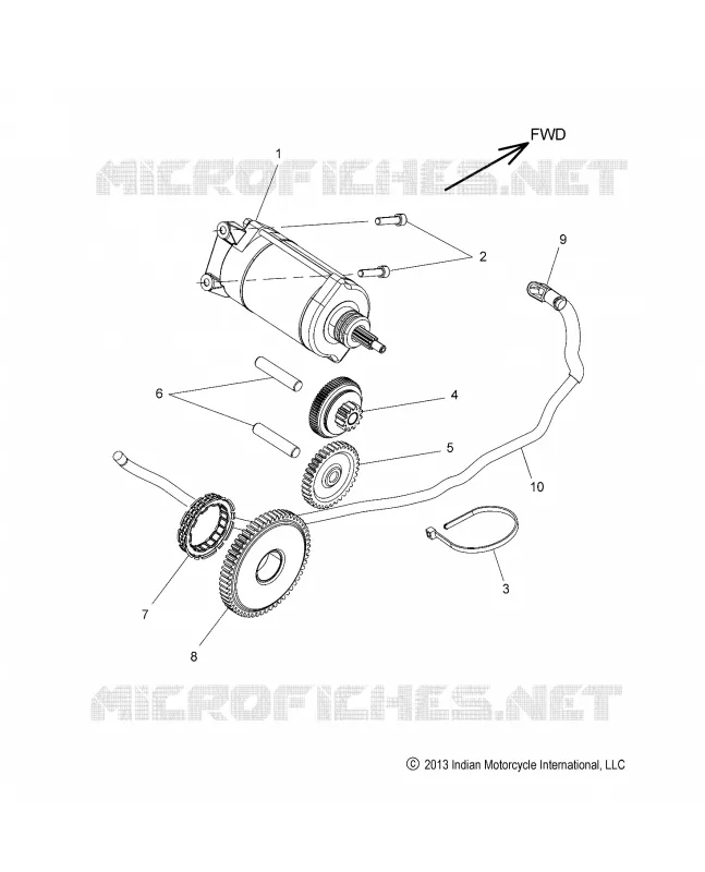 ANLASSER MOTOR