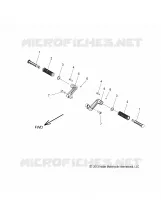 CHASSIS, FOOTPEG, PASSENGER