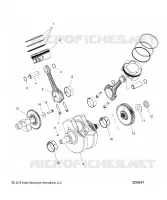 ENGINE, PISTON AND KURBELWELLE