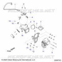KRAFTSTOFFSYSTEM, FUEL CLAM SHELL/THROTTLE BODY