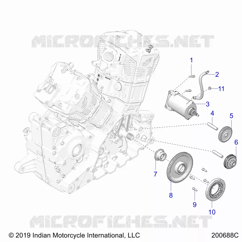 ANLASSER MOTOR