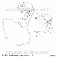 FAIRING, LOWER, MOUNTING