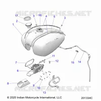 KRAFTSTOFFSYSTEM, FUEL TANK ASM.