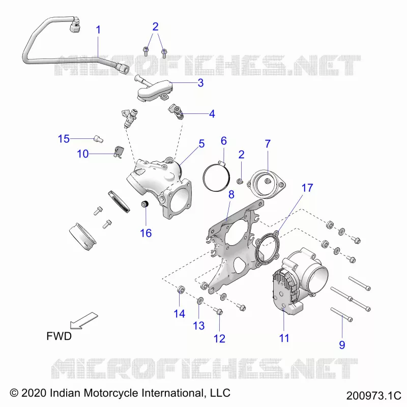 KRAFTSTOFFSYSTEM, FUEL CLAM SHELL/THROTTLE BODY