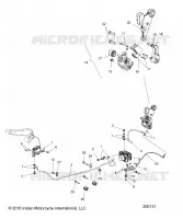 HINTERBREMSE ASM., W/ABS