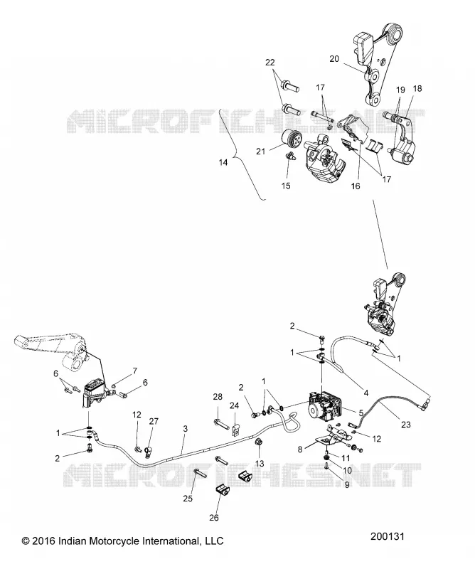 HINTERBREMSE ASM., W/ABS