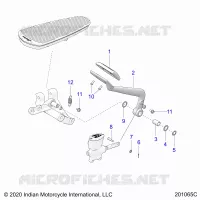 BREMSES, BREMSE PEDAL