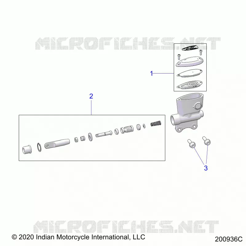 HINTERBREMSE, MASTER CYLINDER