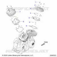 MOTOR, ROCKER COVERS