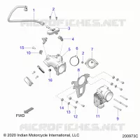 KRAFTSTOFFSYSTEM, FUEL CLAM SHELL/THROTTLE BODY