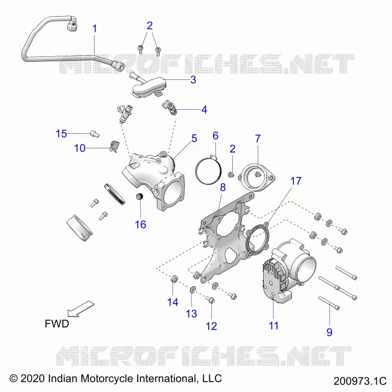 KRAFTSTOFFSYSTEM, FUEL CLAM SHELL/THROTTLE BODY