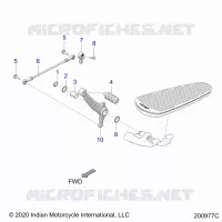 ANTRIEB, SHIFT PEDAL AND SHIFT LINKAGE