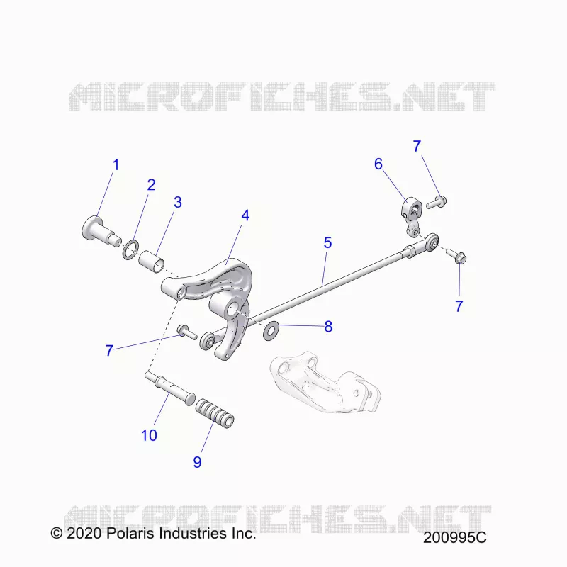 ANTRIEB, SHIFT PEDAL AND LINKAGE
