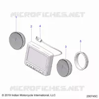 ELEKTRIC, INSTRUMENT CLUSTER