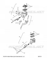 BREMSES, MASTER CYL., FRONT AND REAR