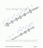 ANTRIEB, INPUT/OUTPUT SHAFT ASM.