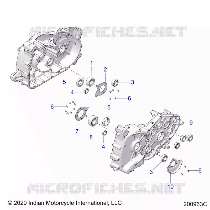 CRANKCASE BEARINGS