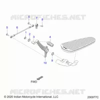 ANTRIEB, SHIFT PEDAL AND SHIFT LINKAGE