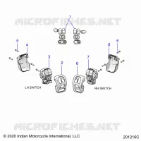 ELEKTRIC, SWITCH CONTROLS, LH/RH