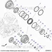 ANTRIEB, CLUTCH AND PRIMARY DRIVE