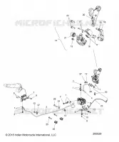 BREMSES, REAR ASM., W/ABS