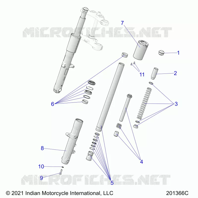 FRONT SUSPENSION FORKS