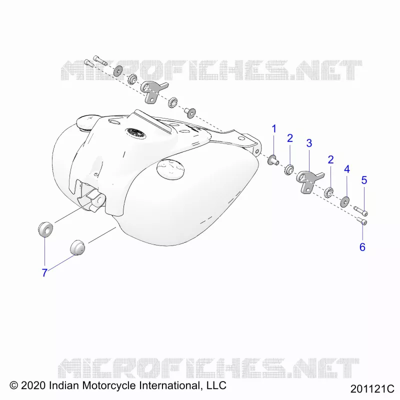 KRAFTSTOFFSYSTEM, FUEL TANK MOUNTING