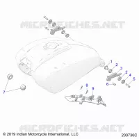 KRAFTSTOFFSYSTEM, FUEL TANK MOUNTING
