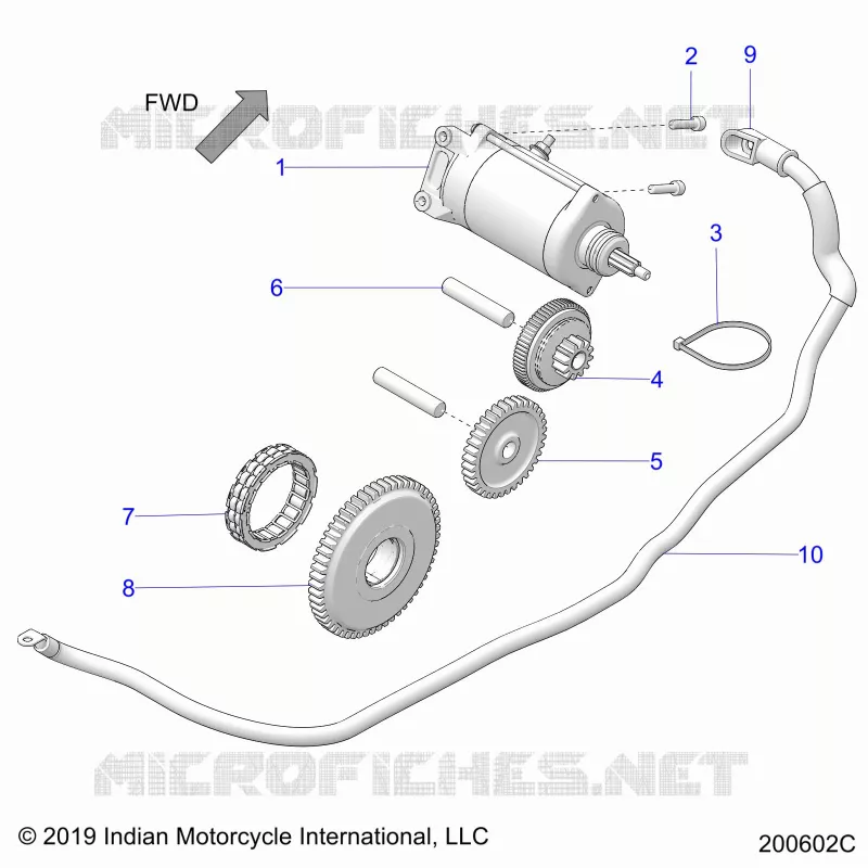 ANLASSER MOTOR