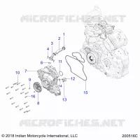 MOTOR, STATOR COVER