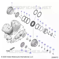 ANTRIEB, CLUTCH AND PRIMARY DRIVE