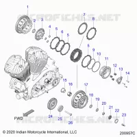 ANTRIEB, CLUTCH AND PRIMARY DRIVE