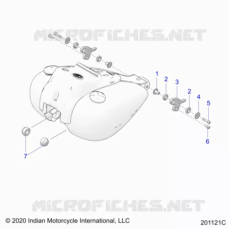 KRAFTSTOFFSYSTEM, FUEL TANK MOUNTING