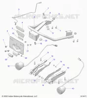ELEKTRIC, REAR LIGHTING AND TURN SIGNALS (PACIFIC MODELS ONLY)