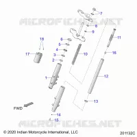 FRONT SUSPENSION FORKS