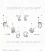 ELEKTRIC, SWITCH CONTROLS, LH/RH