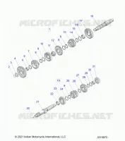 ANTRIEB, INPUT/OUTPUT SHAFT ASM.